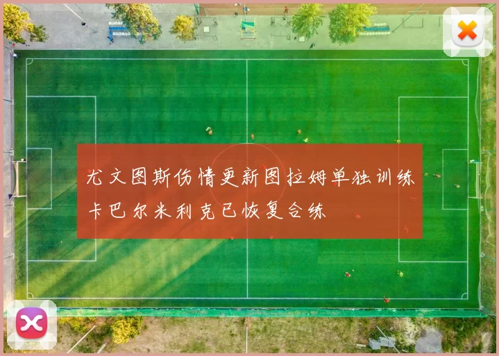 尤文图斯伤情更新图拉姆单独训练卡巴尔米利克已恢复合练